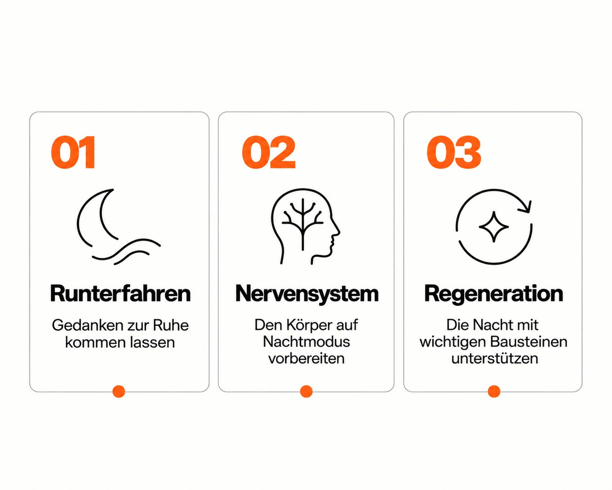 Das Drei-Säulen-Prinzip von RESTORE: Körper, Nervensystem und Erholung