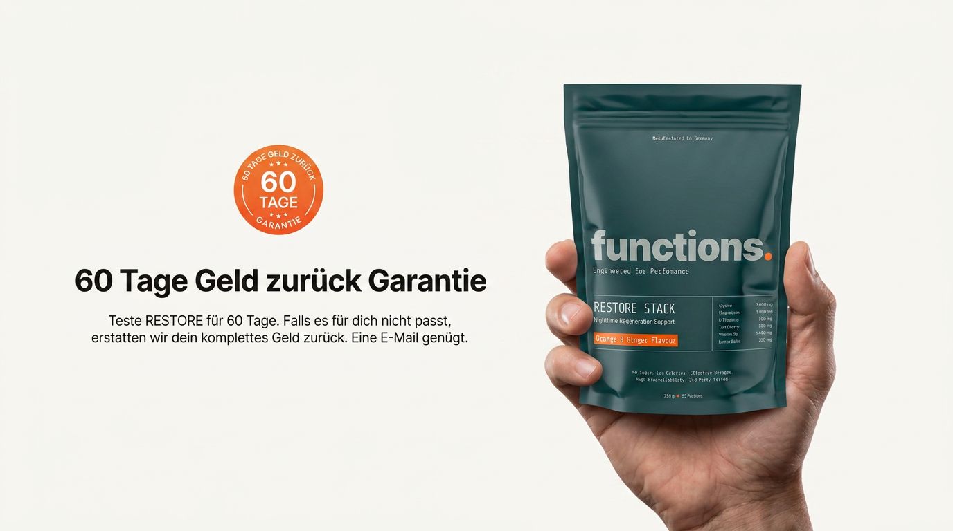 60 Tage Geld-zurück-Garantie für RESTORE