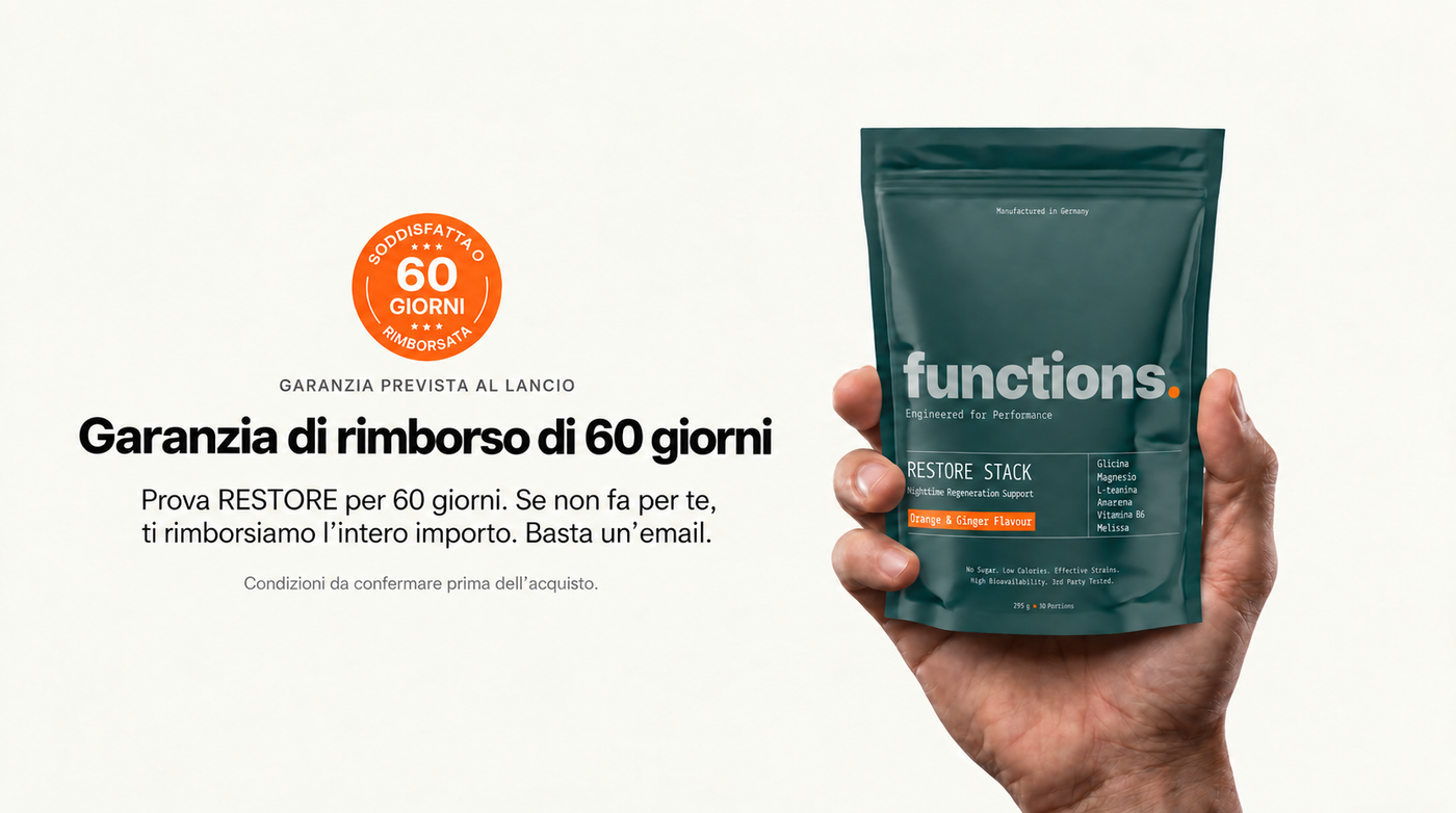 Garanzia di rimborso di 60 giorni prevista al lancio, con condizioni da confermare prima dell’acquisto